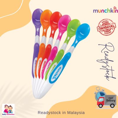 E26-03-0907 MUNCHKIN Soft-Tip Infant Spoons – 6pk - Image 1