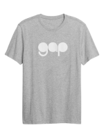C06-10-0349-00XS Gap Mens Logo T-Shirt Light heather grey - Image 2