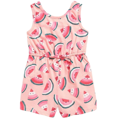 C12-05-0278 Old Navy rompers watermalon - Image 1