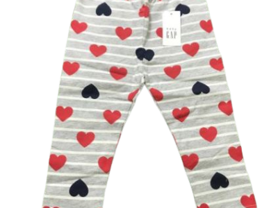 C06-02-0456-1218 GAP LEGGINGS LOVE GREY