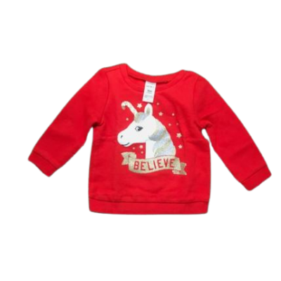 C03-02-0238-009M CARTER'S SWEATSHIRT RED - Image 1