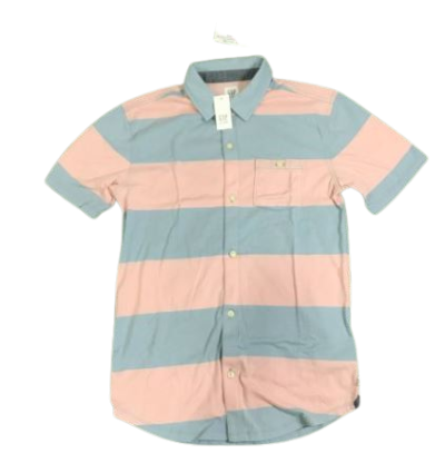 C06-09-0389-0XXL GAP KIDS STRIPE PINK/BLUE - Image 1