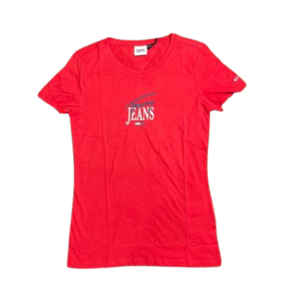 C16-11-0385-000S TH WOMEN TEE RED - Image 1