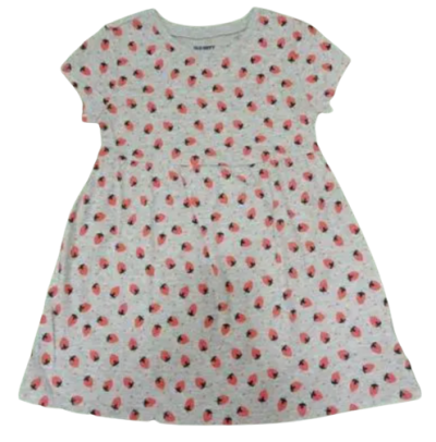 C12-05-0176-002T OldNavy Strawberry Dress GREY - Image 1