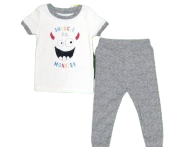 C12-03-0162-1824 OLD NAVY PJS CREAM/GREY