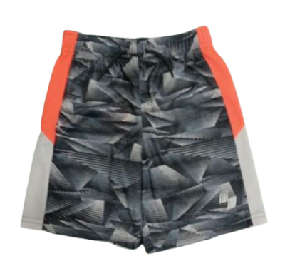 C13-04-0638-004T Boys Mix and Match Print Side Stripe Performance Basketball Shorts - Image 1