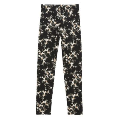 C12-08-0637-1012 ON Kids Girl Printed Built-In Tough Full-Length Leggings - Image 1