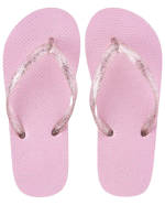 S13-08-0659 TCP Girls Glitter Flip Flops - PINK - Image 2