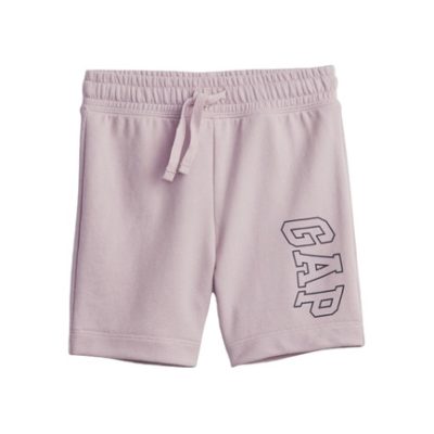 C06-03-0579 babyGap Gap Logo Pull-On Shorts - pale purple plum (Size 3-6m) - Image 1