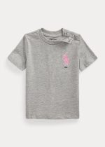 C15-03-0010 Big Pony Cotton Jersey Tee - Andover Heather