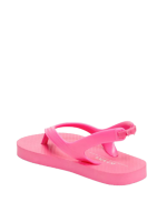 S12-05-0970-0010 Plant-Based Solid Flip-Flops for Toddler Girls - Pink Trance 10 - Image 3