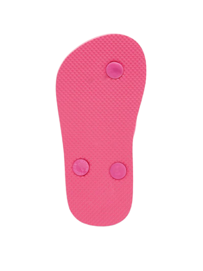 S12-05-0970-0010 Plant-Based Solid Flip-Flops for Toddler Girls - Pink Trance 10 - Image 4