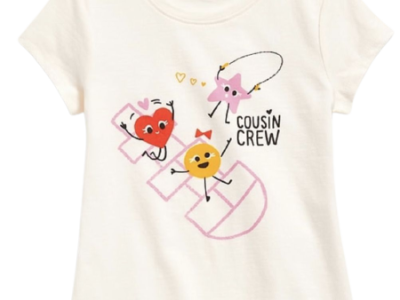 C12-05-0281 "COUSIN CREW" TODDLER GIRL TEE