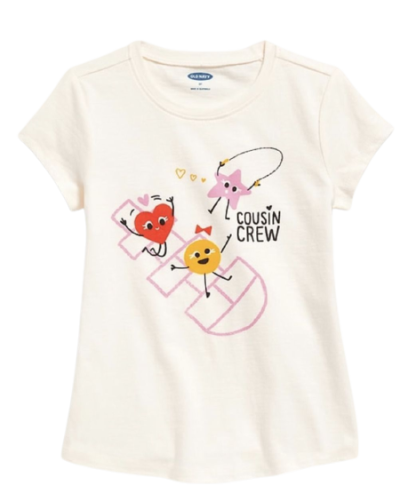 C12-05-0281 "COUSIN CREW" TODDLER GIRL TEE - Image 1