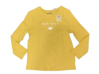 C12-04-0315 T-SHIRT LONG-SLEEVE - YELLOW
