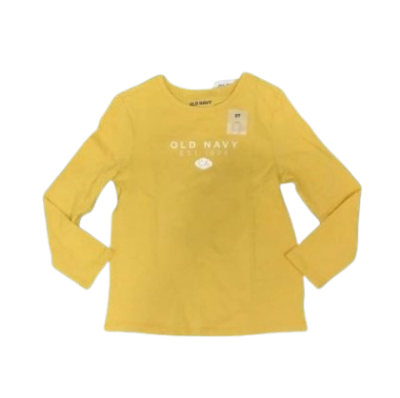 C12-04-0315 T-SHIRT LONG-SLEEVE - YELLOW - Image 1