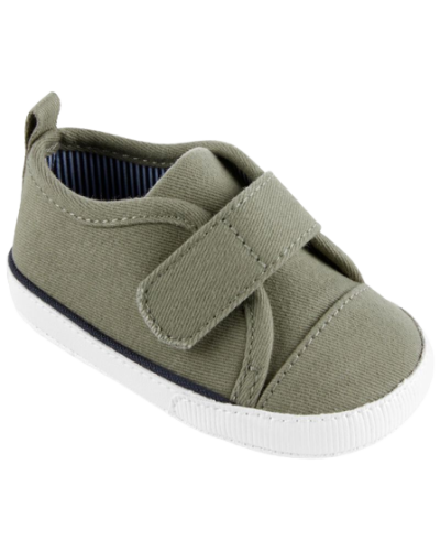 S03-01-0768-036M Baby Shoes Olive - Image 1