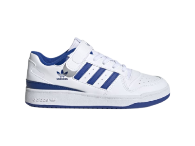 S01-07-0854 FORUM LOW SHOES - Cloud White / Royal Blue / Cloud White