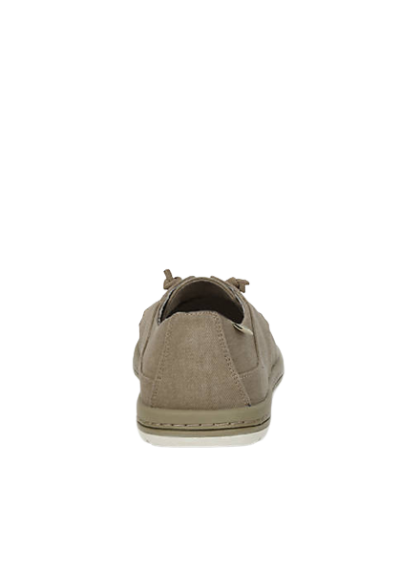 S99-10-0842-0007 Men's Simple Dart Slip on Sneaker Olive Fabric - Image 2