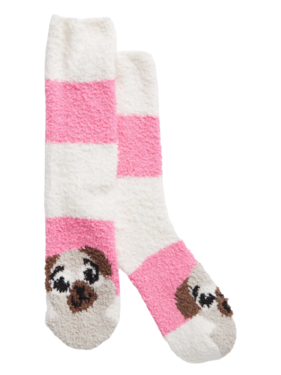 A06-11-0932-00OS Gap Cozy Socks - Dog - Image 1