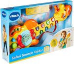 T18-06-0955-02+T VTECH SAFARI SOUNDS GUITAR - YELLOW