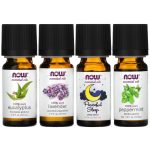 E40-00-0981-0000 Now Food Let There Be Peace & Quiet, Relaxing Essential Oils Kit, 4 Bottles, 1/3 fl oz (10 ml) Each - Image 2