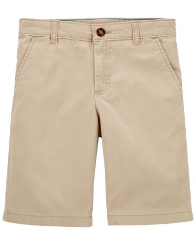 C03-04-1063 Carter's Toddler Flat - front short  color khaki - Image 1