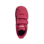 S01-05-0923-7KUK VL COURT 2.0 SHOES KIDS - Power Pink / Cloud White / Power Pink #FW4962 - Image 2