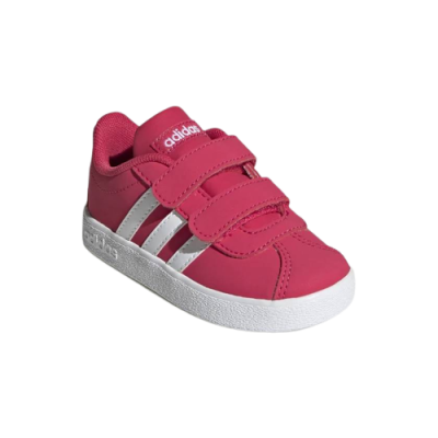 S01-05-0923-7KUK VL COURT 2.0 SHOES KIDS - Power Pink / Cloud White / Power Pink #FW4962 - Image 4
