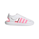 S01-08-1129-9KUK KIDS GIRL SUMMER CLOSED TOE WATER SANDALS - Cloud White / Beam Pink / Clear Pink