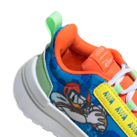 S01-09-1131-8KUK Kids Unisex Sportswear ADIDAS X DISNEY RACER TR21 SHOES - Pulse Blue / Cloud White / Impact Orange #GY6644 - Image 7