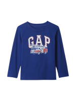 C06-04-1186-005T babyGap Graphic T-Shirt - bellwether blue firetruck