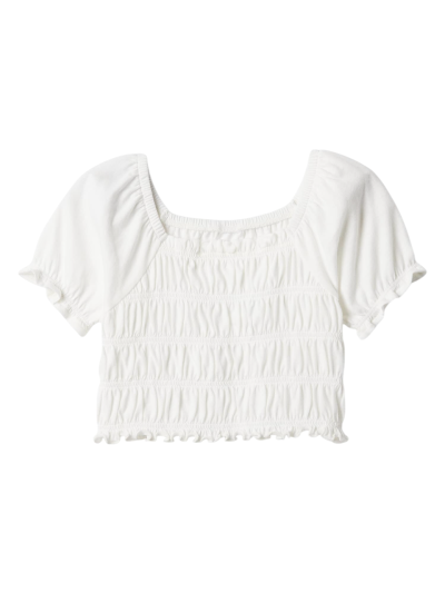 C06-05-1185-005T babyGap Smocked Top - new off white - Image 1
