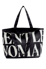 B99-11-1190-00OS GW Canvas Tote Bag : Black - Image 2