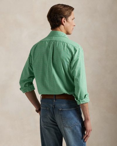 Classic Fit Gingham Oxford Shirt Polo Ralph Lauren Men - Image 3