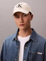 Twill Embroidered Monogram Cap - Image 4