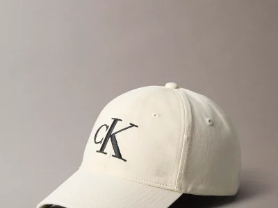 Twill Embroidered Monogram Cap