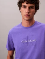 Monogram Logo Tee-Purple Opulence - Image 2