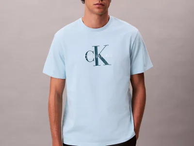 Monogram Logo Tee-Stratosphere