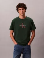 Monogram Logo Tee-Sycamore