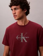 Monogram Logo Tee-Renaissance Red - Image 2