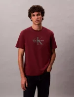 Monogram Logo Tee-Renaissance Red