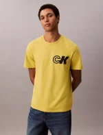 CK Sport Logo Graphic Tee-Spanish Lime