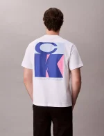 Bold Logo Graphic Relaxed T-Shirt-Brilliant White - Image 2