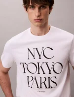 Flagship Cities Graphic Relaxed T-Shirt - Brilliant White #4RD809G - Image 2