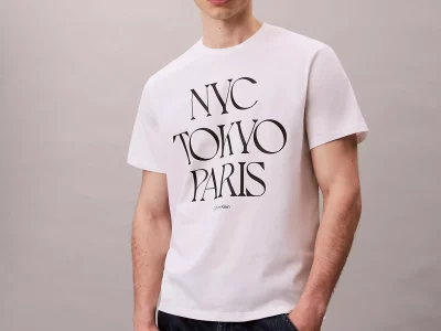 Flagship Cities Graphic Relaxed T-Shirt - Brilliant White #4RD809G
