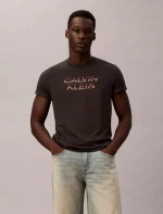 Combined Logo Graphic Classic T-Shirt-Pirate Black