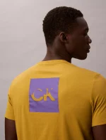 Combined Logo Graphic Classic T-Shirt-Dried Tobacco - Image 3