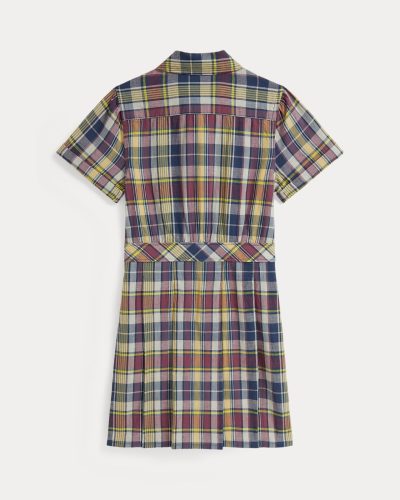 Plaid Cotton Shirtdress Girls RL (2-6X) - Image 2