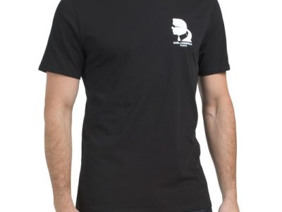 KARL LAGERFELD PARIS New Head On Tee-BLACK#1001070540
